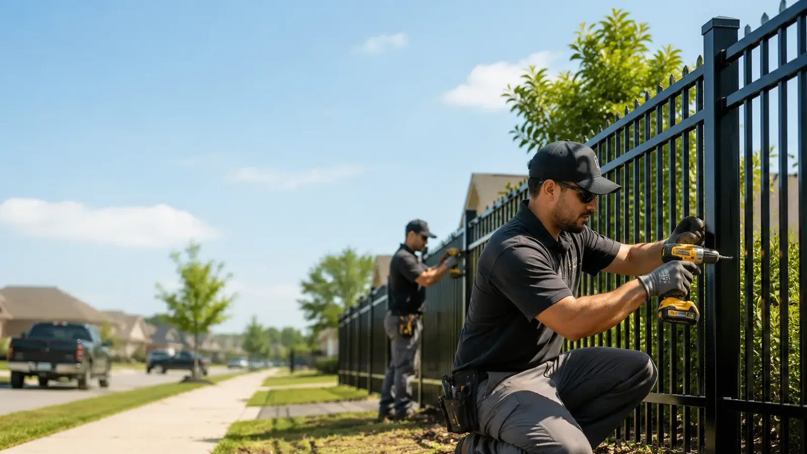 Metal Fence Installation in Mekinock, ND